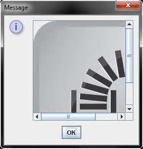 Java ScrollPane 的图像结果