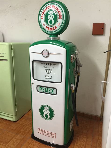 Vintage Gilbarco Mexican Gas Pump