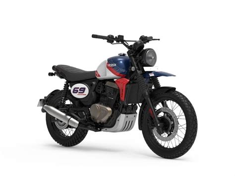 Yezdi Scrambler 350 Rally Blue 2026 Online Price in India - Easy EMI ...