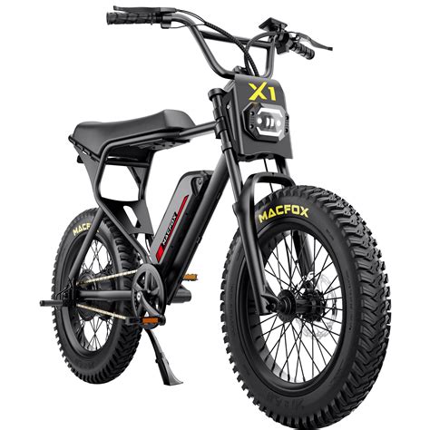 MACFOX X1S 2025 Ebikes for Adults, 750W City Ebike Wheelie 25 MPH Max ...
