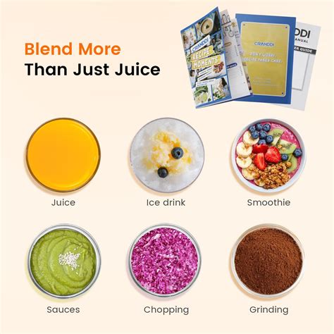 CRANDDI Commercial Kitchen Smoothie for Blender - India | Ubuy