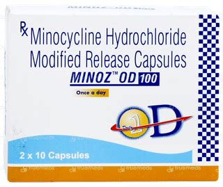 Minoz Od 100 MG | Order Minoz Od 100 MG Capsule Online at Truemeds