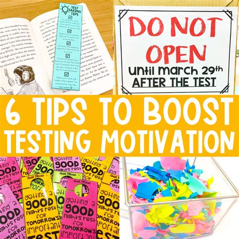 6 Tips to Boost Testing Motivation for Students - Create Inspire Teach