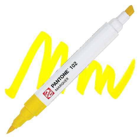 Pantone Dual Tip Marker - 102 | Utrecht Art Supplies