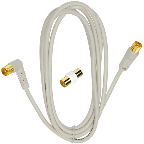 Buy 1STec 2m Right Angled-Straight Male Connectors + Coupler using ...