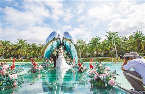 三亚天涯海角国际婚庆节推出“一张结婚证游三亚”特惠豪礼蜜月游 - 哔哩哔哩