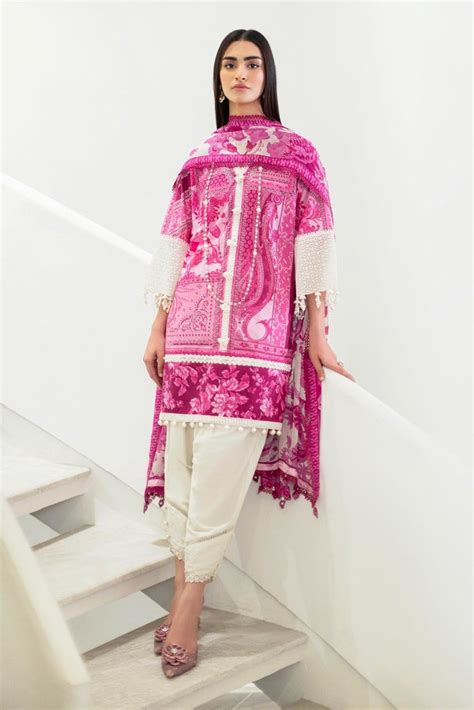 Sana Safinaz Muzlin Spring Lawn Collection 2023 – M231-011A-CI – YourLibaas