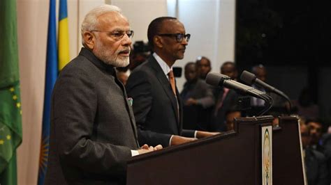 On a first ever visit by Indian PM, Modi promises High Commission in Rwanda