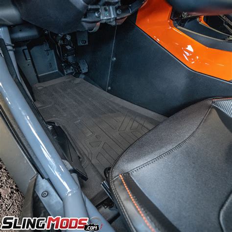 Polaris Slingshot Rubber All-Weather Floor Liners by SmartLiner