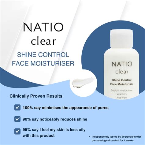 Clear Shine Control Face Moisturiser • 125ML