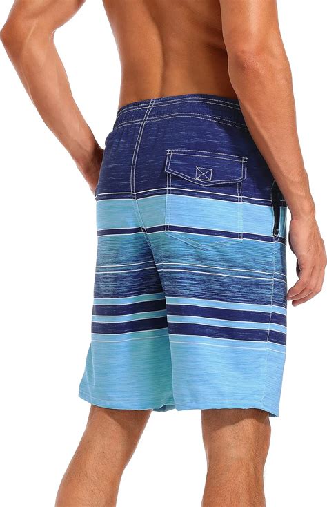 Buy difficort Mens Swim Trunks with Compression Liner Quick Dry Bathing ...