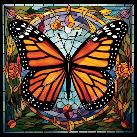 Etsy Stained Glass Butterfly at Cecil Messer blog