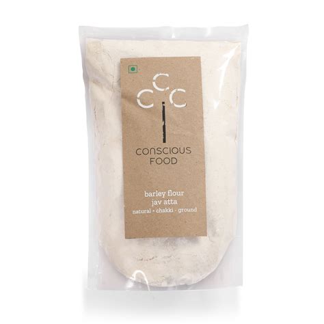 100% Natural Barley Flour | Stoneground Jav Atta | Conscious Food ...