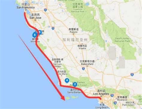 美国加州地图中文版_加州地图高清中文版_微信公众号文章