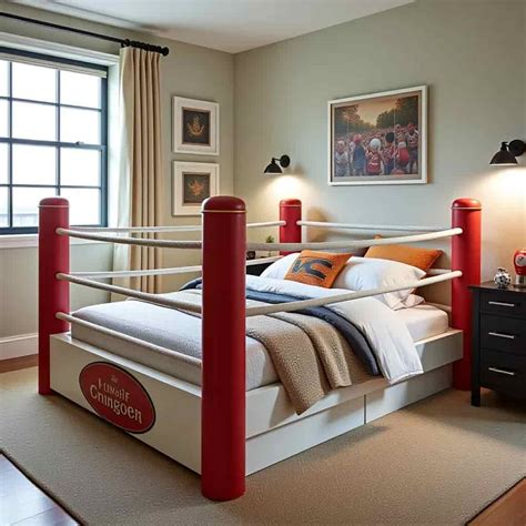 5 Boxing Ring Bed That You Will Love In Your Bedroom - Hooked Home