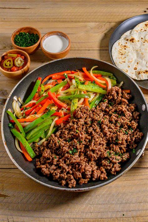Ground Beef Fajita - Zona's Lazy Recipes