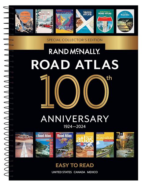 US/CAN/MEX Rand McNally Road Atlas 2024 | Maps & More