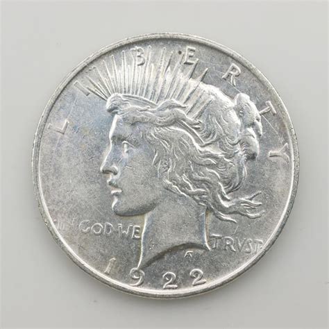 1922-D Peace Silver Dollar | Property Room
