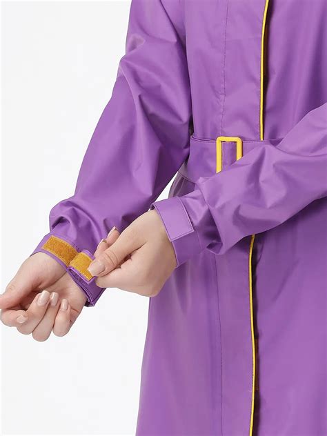 Zeel Diva Purple Trench Coat