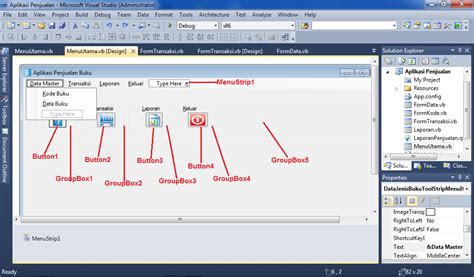 Image result for Main Menu VB.NET