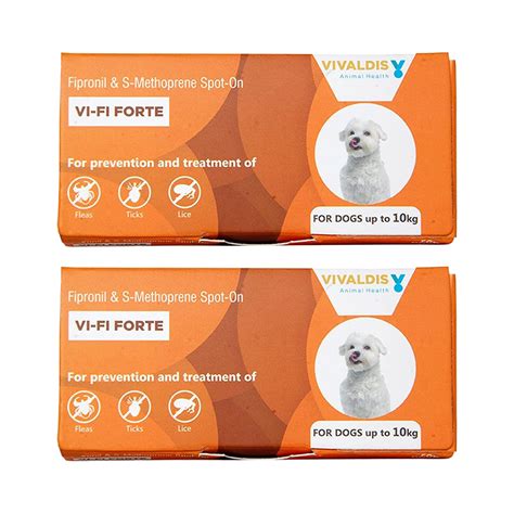 Vivaldis VI-FI Forte 0.67 ml - Single Pipette - Spot on Solution for ...