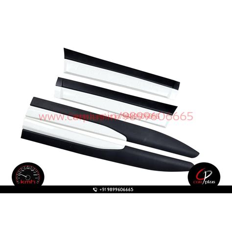 KMH White Cladding for Toyota Fortuner (2nd GEN) (Pearl White) – CARPLUS