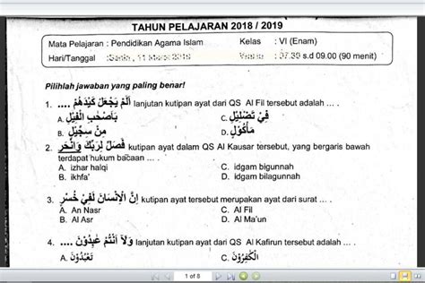 Siap Hadapi Ujian Sekolah Kelas 6 Matematika: Kumpulan Soal dan Pembahasan Lengkap!