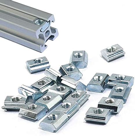 3DINNOVATIONS 2020 Series Sliding T Nuts Metric M3 Thread Slide in ...