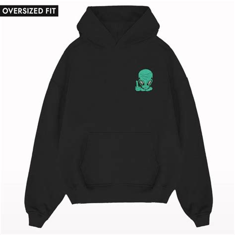 Alien Abduction Oversized Hoodie.