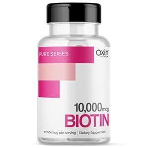 Oxin Nutrition Biotin Healthy And Strong Hair, Skin And Nails 180 ...
