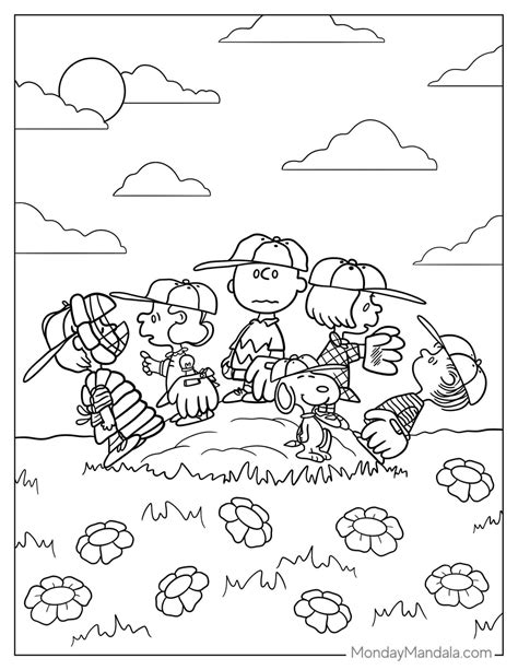 32 Peanuts & Snoopy Coloring Pages (Free PDF Printables)