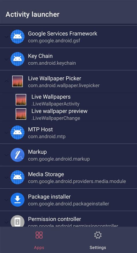 Image result for Android Activity Launcher
