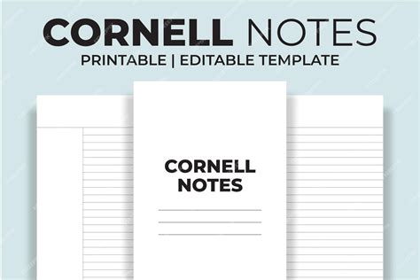Image result for Cornell Notes Structure