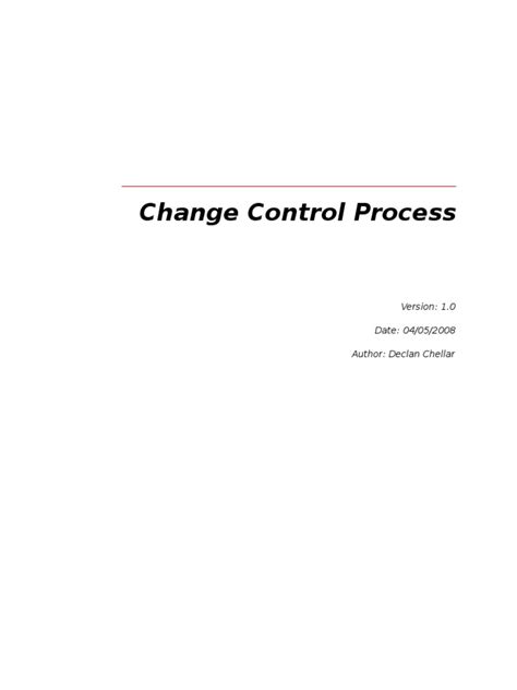 Change Control Process Poster 的图像结果