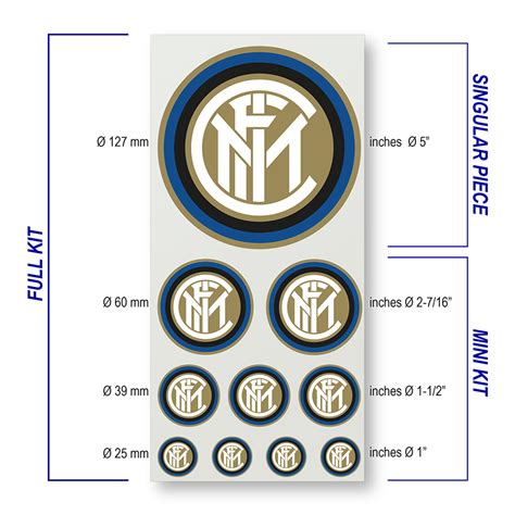 Buy Soccer Clubs Logo Die Cut Sticker Decals Sets Online at Lowest ...