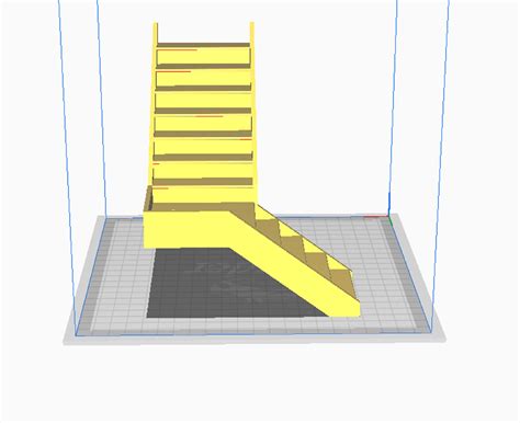 3D file 1/18 scale staircase・3D printing template to download・Cults