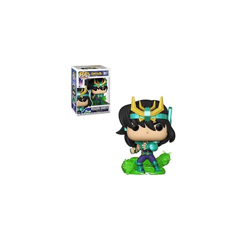 Buy Funko Pop! Anime: Seiya - Dragon Shiryu Vinyl Figure (Bundled with ...