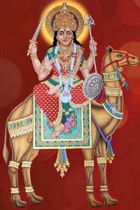 Goddess Dasha Maa Momai Maa Religious Waterproof Vinyl Sticker Poster ...