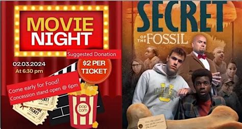 "The Secret Of The Fossil" Movie Night & Scout Group Fundraiser, 1100 ...