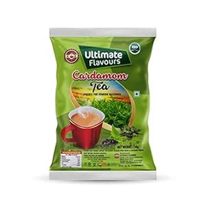 ULTIMATE FLAVOURS Cardamom Instant Tea Premix Powder for Vending ...