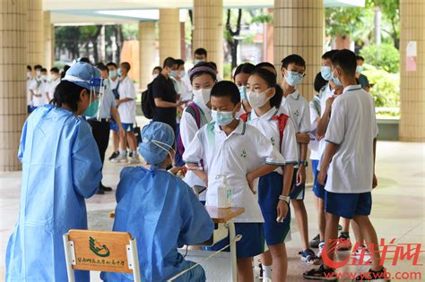 广州中小学启动开学前核酸检测