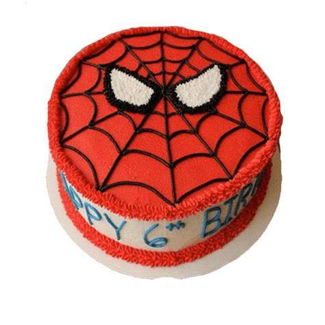 Spiderman Face Cake - DP Saini Florist & Baker's