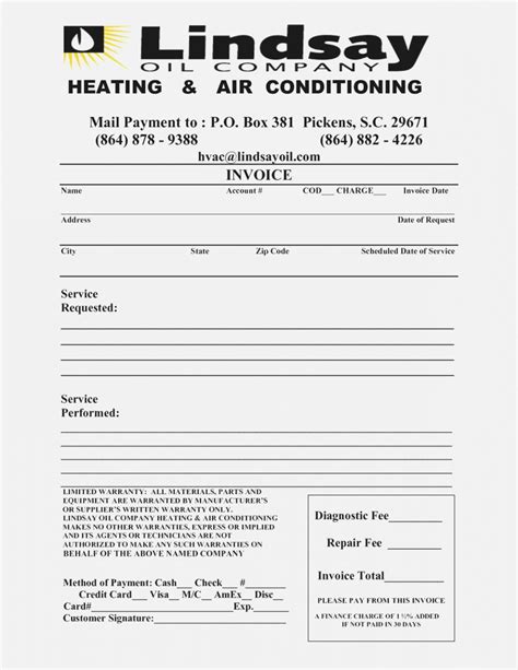 Free Air Conditioner Quotation Template Pdf Sample
