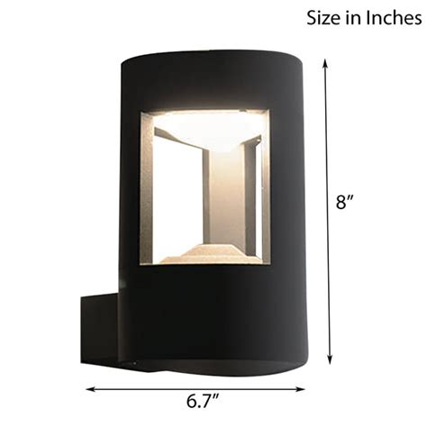 Nirvana LED Outdoor Wall Light for Lawns | LightsAndLiving