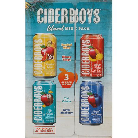 Ciderboys Hard Cider Variety Pack (12 fl oz) Delivery or Pickup Near Me ...