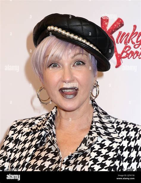 Cyndi Lauper attending 'Kinky Boots' Off-Broadway Opening Night held at ...