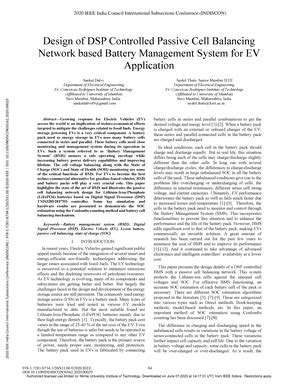 Improving safety and performance testing for EV batteries - EVS27 ...