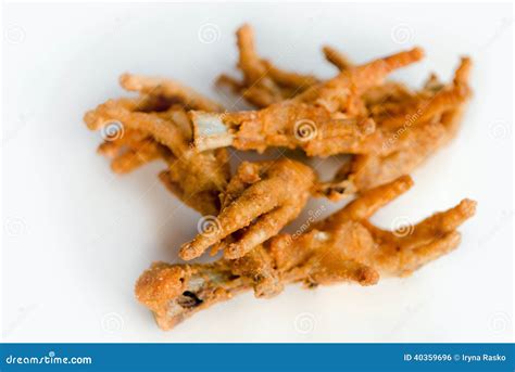 Deep Fat Fried Chicken Feet Stock Photo - Image of foot, country: 40359696