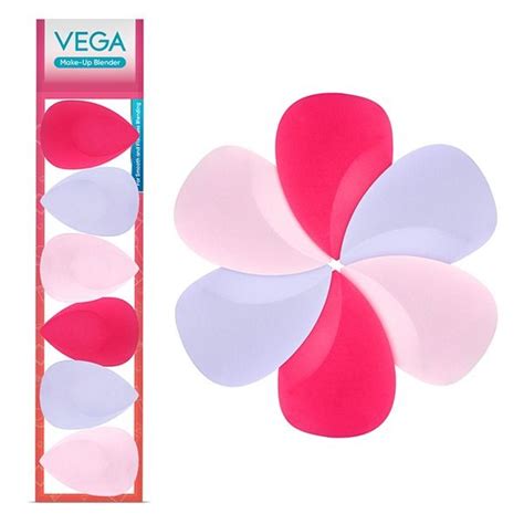 Buy Vega Make-Up Blender - Pack of 6 | Flawless Makeup Tool