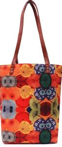 Buy love international Women Orange Tote ORANGE Online @ Best Price in ...